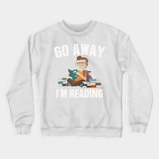 Boy reading Crewneck Sweatshirt